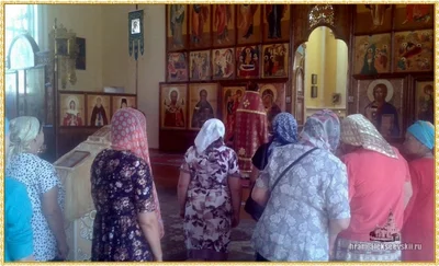 Состоялась Литургия в память усекновения главы Иоанна Предтечи