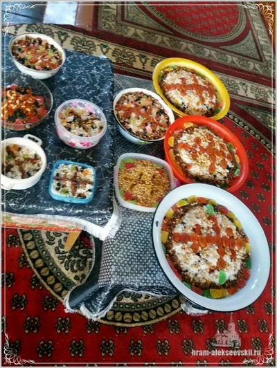 Первая Литургия Преждеосвящённых даров и освящение Колива