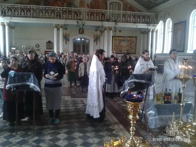 Таинство соборования в Великий Пост