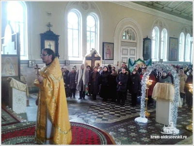 Праздничная литургия в честь Рождества Христова