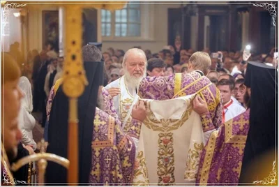 Патриарх Кирилл совершил великий чин освящения главного храма епархии и всего Среднеазиатского митрополичьего округа