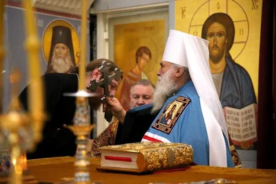 Новогодняя ночь в главном храме епархии