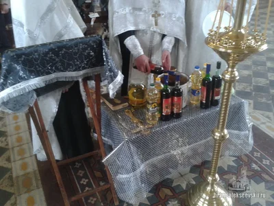 Таинство соборования в Великий Пост