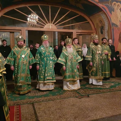 В день преставления преподобного Сергия Радонежского митрополит Ташкентский и Узбекистанский Викентий совершил Литургию в храме преподобного Иоанна Лествичника Московской духовной семинарии Троице-Сергиевой лавры