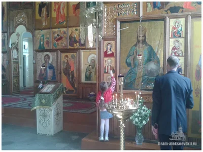Праздничная литургия Входа Господня в Иерусалим прошла в Свято — Алексиевском соборе