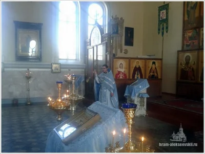 Праздник Благовещения в нашем храме