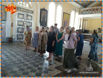 В нашем храме прошел молебен на начало учебного года