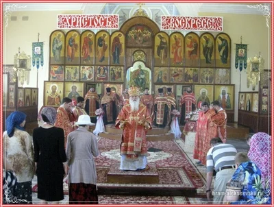 Архипастырский пасхальный визит в Самарканд