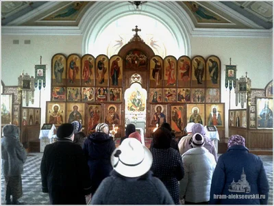 Божественная Литургия в день Сретения Господня