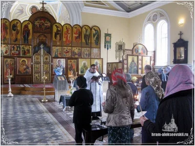 В нашем храме прошло первое Таинство Соборования