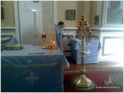 Праздник Благовещения в нашем храме