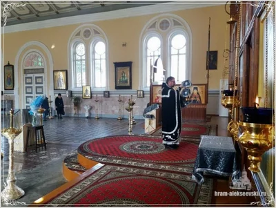 Первая Литургия Преждеосвящённых даров и освящение Колива