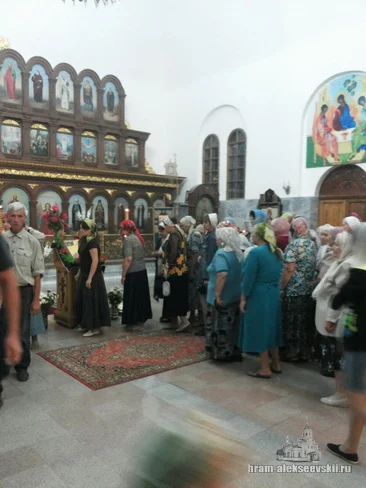 Храм Сергия Радонежского г. Навои отметил свой престольный праздник