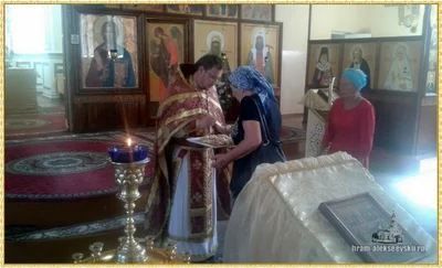 Состоялась Литургия в память усекновения главы Иоанна Предтечи