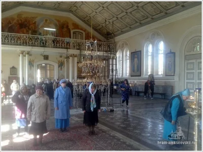 Праздник Благовещения в нашем храме