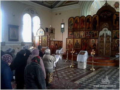 Божественная Литургия в день Сретения Господня