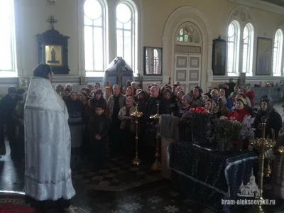 Таинство соборования в Великий Пост