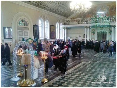 Праздничная литургия в честь Рождества Христова
