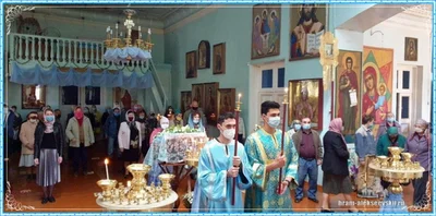 Престольный праздник в Покровском храме г. Самарканда (2020)