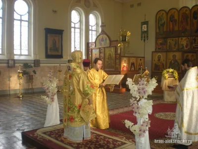Память преподобного Саввы Освященного архипастырь почтил в Свято-Алексиевском соборе Самарканда