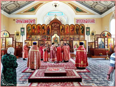 Архипастырский пасхальный визит в Свято — Алексиевский собор