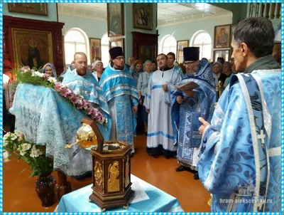 Престольный праздник в храме Покрова Пресвятой Богородицы