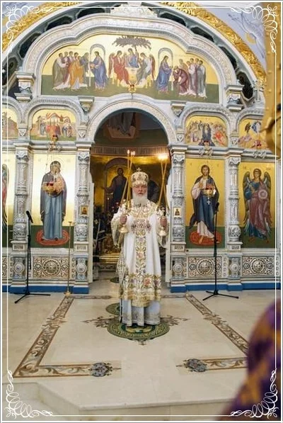 Патриарх Кирилл совершил великий чин освящения главного храма епархии и всего Среднеазиатского митрополичьего округа