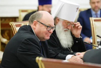 Святейший Патриарх Кирилл встретился с Верховным муфтием Узбекистана и председателем Комитета по делам религий при Кабинете министров Республики Узбекистан