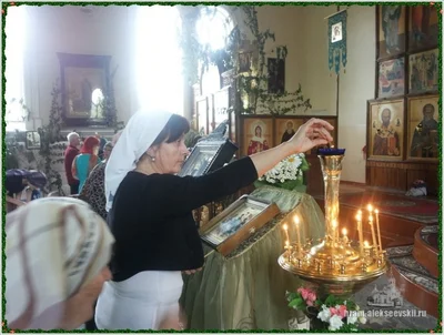 Праздник Святой Троицы в Алексиевском соборе