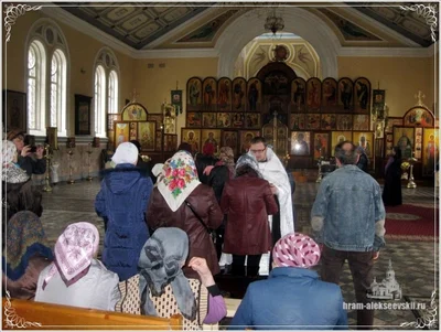 В нашем храме прошло первое Таинство Соборования