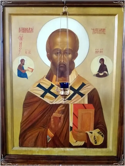 Божественная литургия в день памяти святителя Николая, архиепископа Мир Ликийских чудотворца