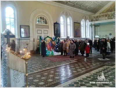 Праздничная литургия в честь Рождества Христова