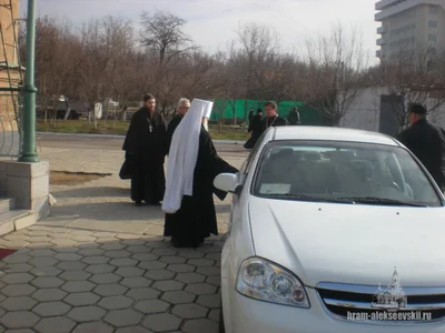 Память преподобного Саввы Освященного архипастырь почтил в Свято-Алексиевском соборе Самарканда