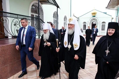 Предстоятель Русской Православной Церкви посетил Свято-Троицкий Никольский женский монастырь