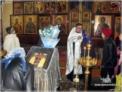 В нашем храме прошло первое Таинство Соборования