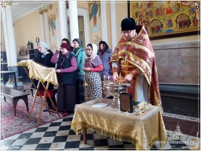 Божественная Литургия в день памяти святой великомученицы Варвары