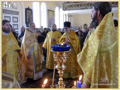 Престольный праздник в храме святителя Алексия, митрополита Московского и всея России чудотворца