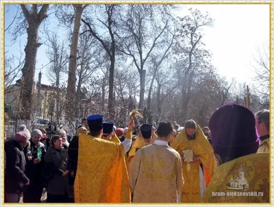 Престольный праздник в храме святителя Алексия, митрополита Московского и всея России чудотворца