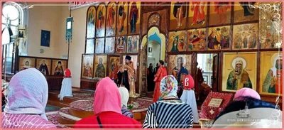 Архипастырский пасхальный визит в Свято — Алексиевский собор
