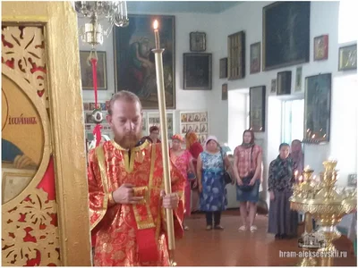 Престольный праздник в храме вмч. Георгия Победоносца