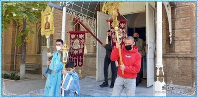 Престольный праздник в Покровском храме г. Самарканда (2020)