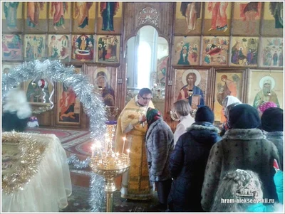 Праздничная литургия в честь Рождества Христова