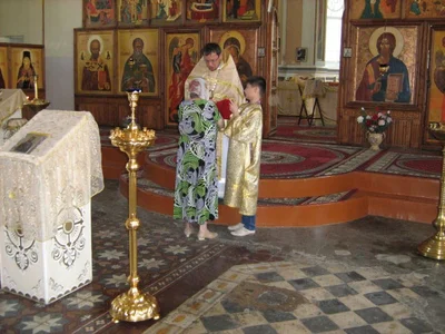 Божественная литургия в Свято Алексиевском соборе 7 июля 2015 года
