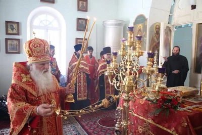 Архипастырский пасхальный визит в Самарканд