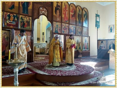 Престольный праздник в храме святителя Алексия, митрополита Московского и всея России чудотворца