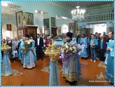 Престольный праздник в храме Покрова Пресвятой Богородицы