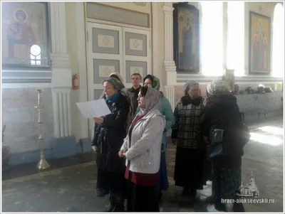 Праздник Благовещения в нашем храме