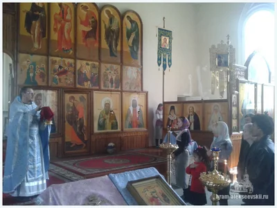 Литургия в праздник Благовещения Пресвятой Богородицы