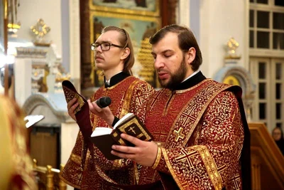 Новогодняя ночь в главном храме епархии