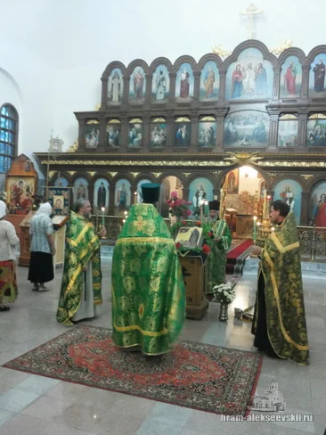 Храм Сергия Радонежского г. Навои отметил свой престольный праздник